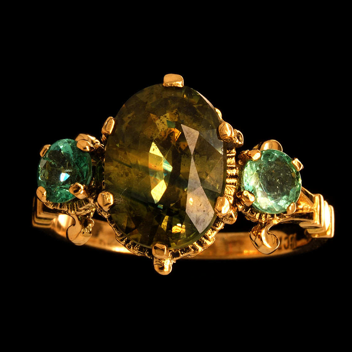 THE OWL'S EMBRACE RING