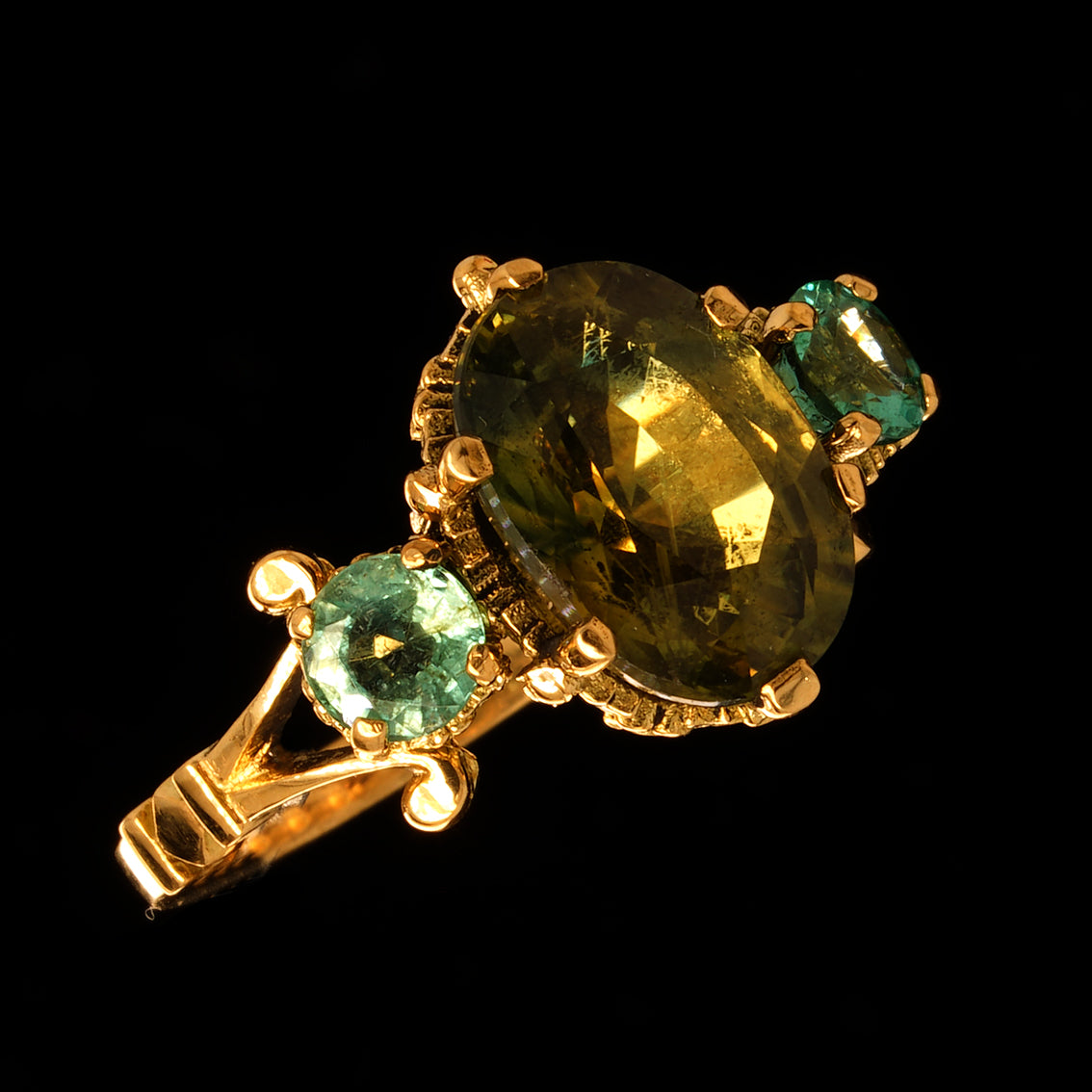 THE OWL'S EMBRACE RING