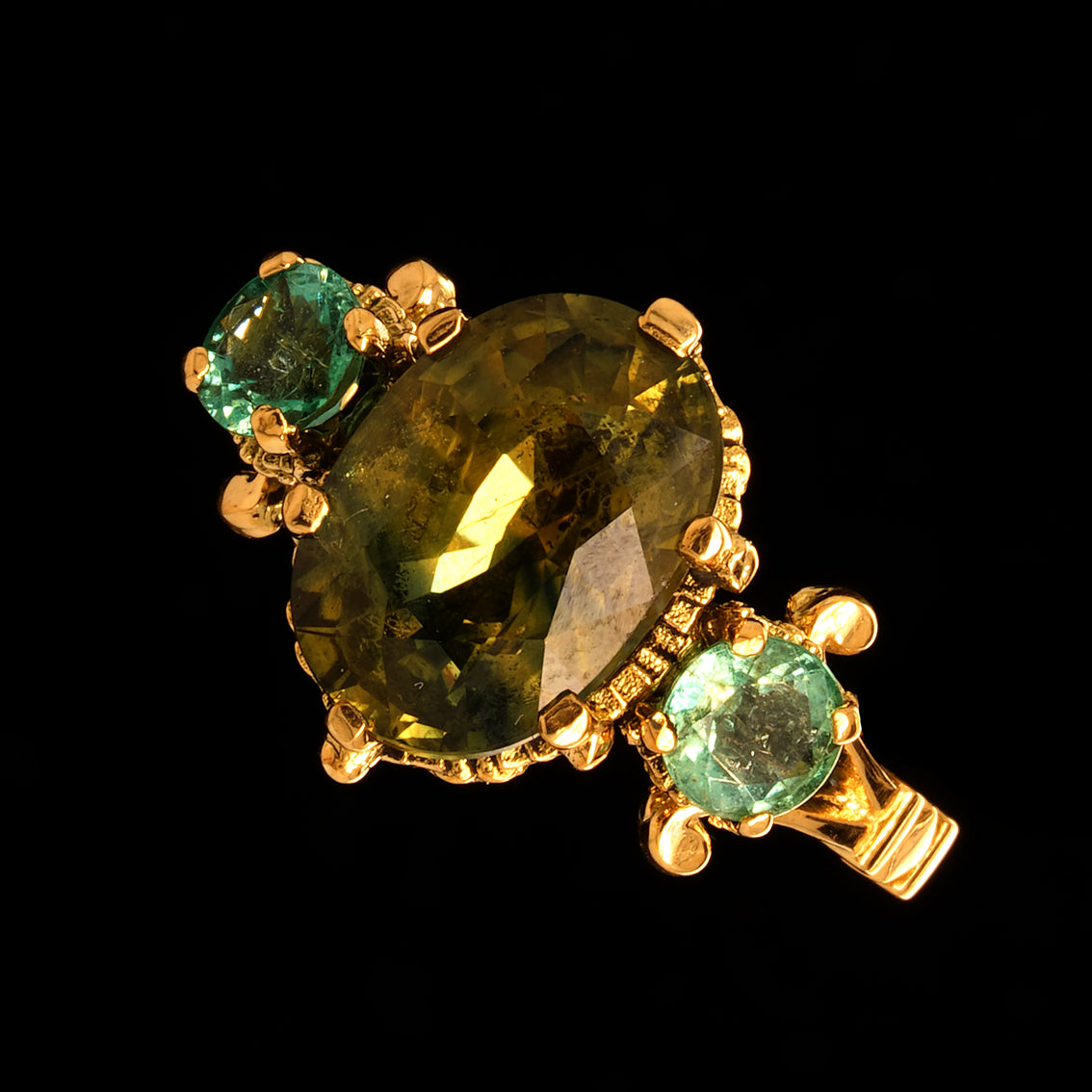 THE OWL'S EMBRACE RING