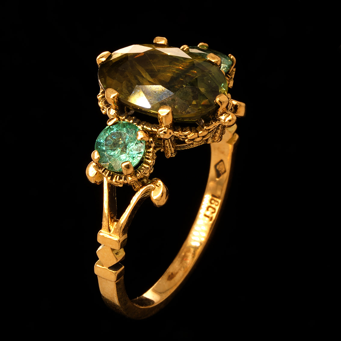 THE OWL'S EMBRACE RING