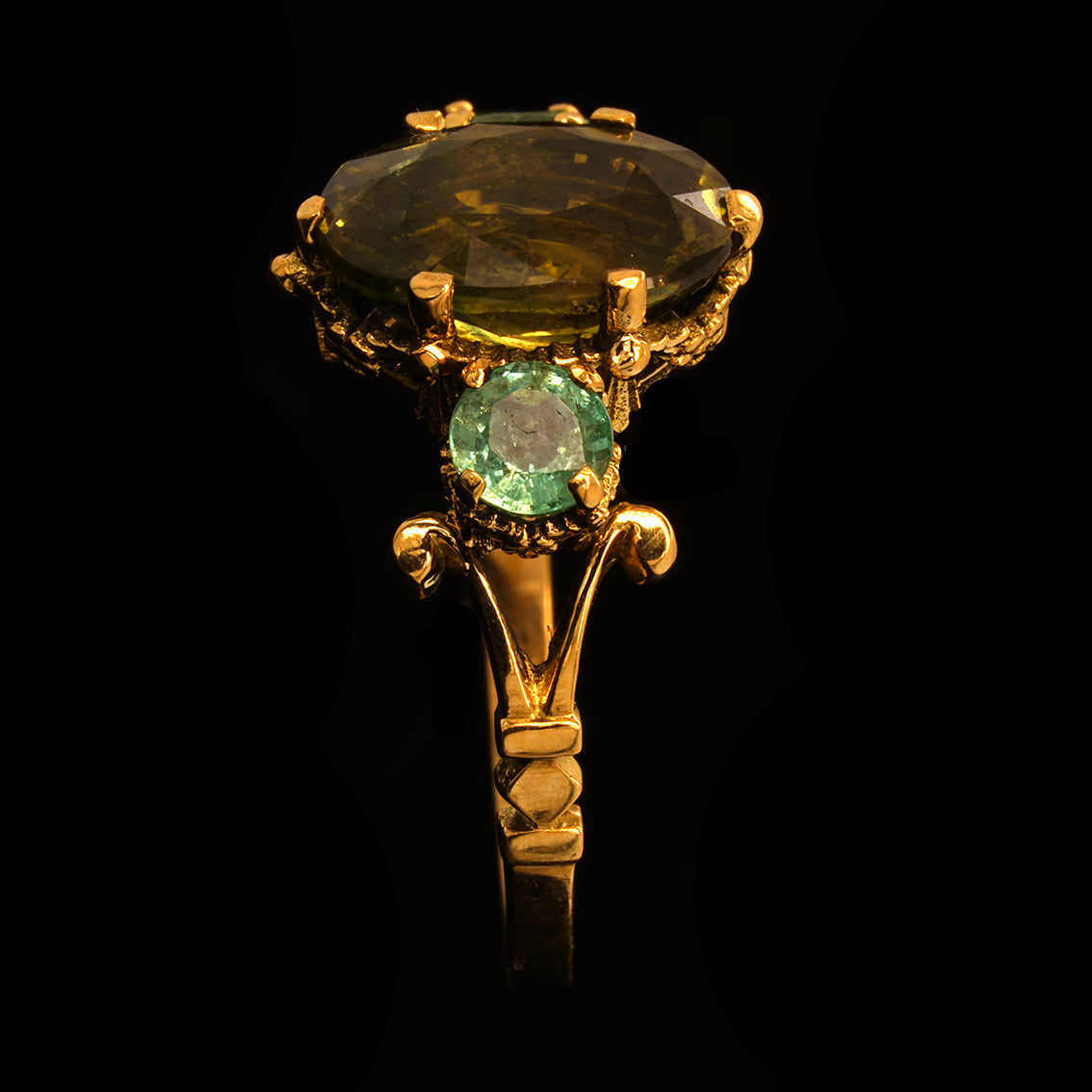 THE OWL'S EMBRACE RING
