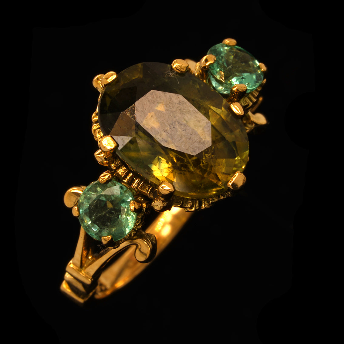THE OWL'S EMBRACE RING