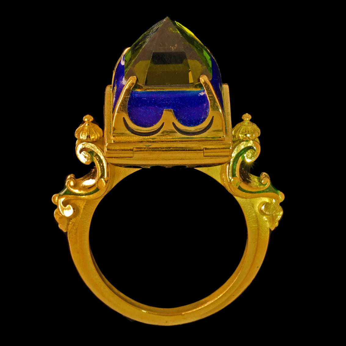 ECLIPSED SECRETS POISON RING