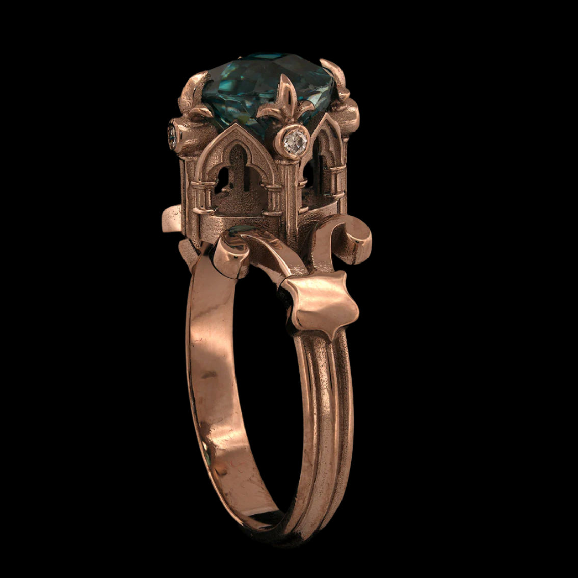 ZIRCON CATHEDRAL RING