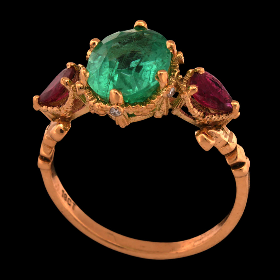SULTAN'S EMERALD RING