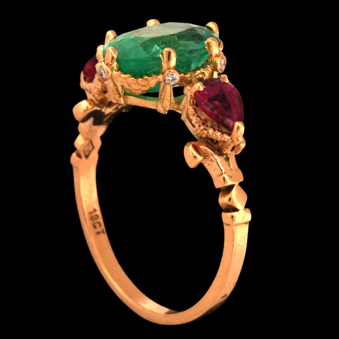 SULTAN'S EMERALD RING