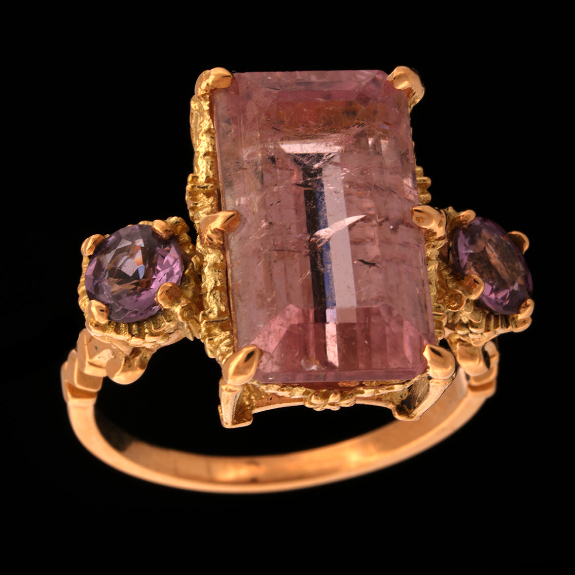 POMPADOUR TOURMALINE RING
