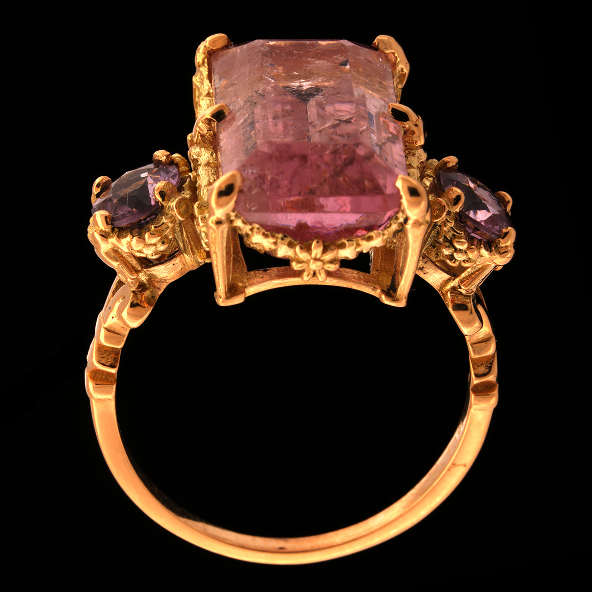 POMPADOUR TOURMALINE RING