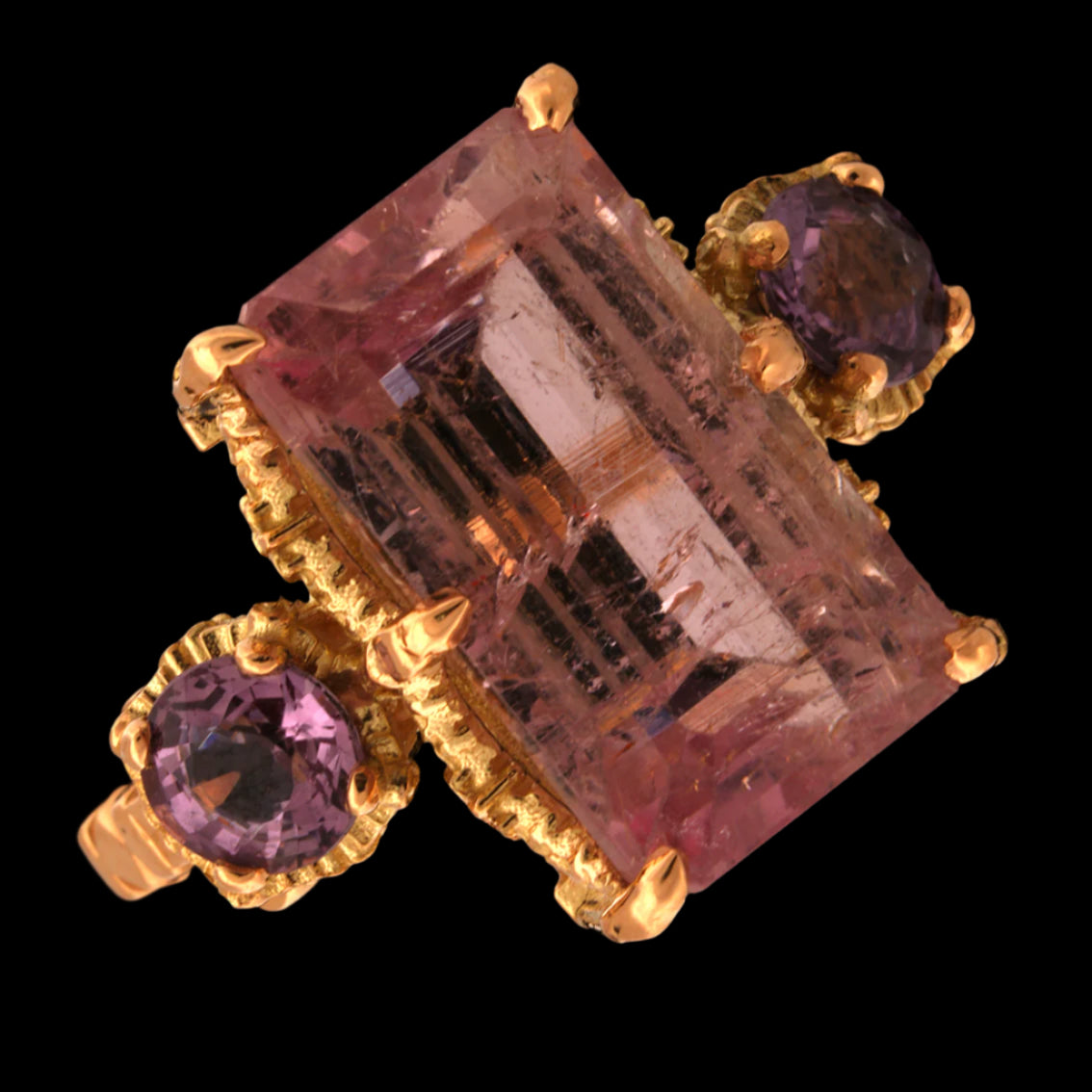 POMPADOUR TOURMALINE RING