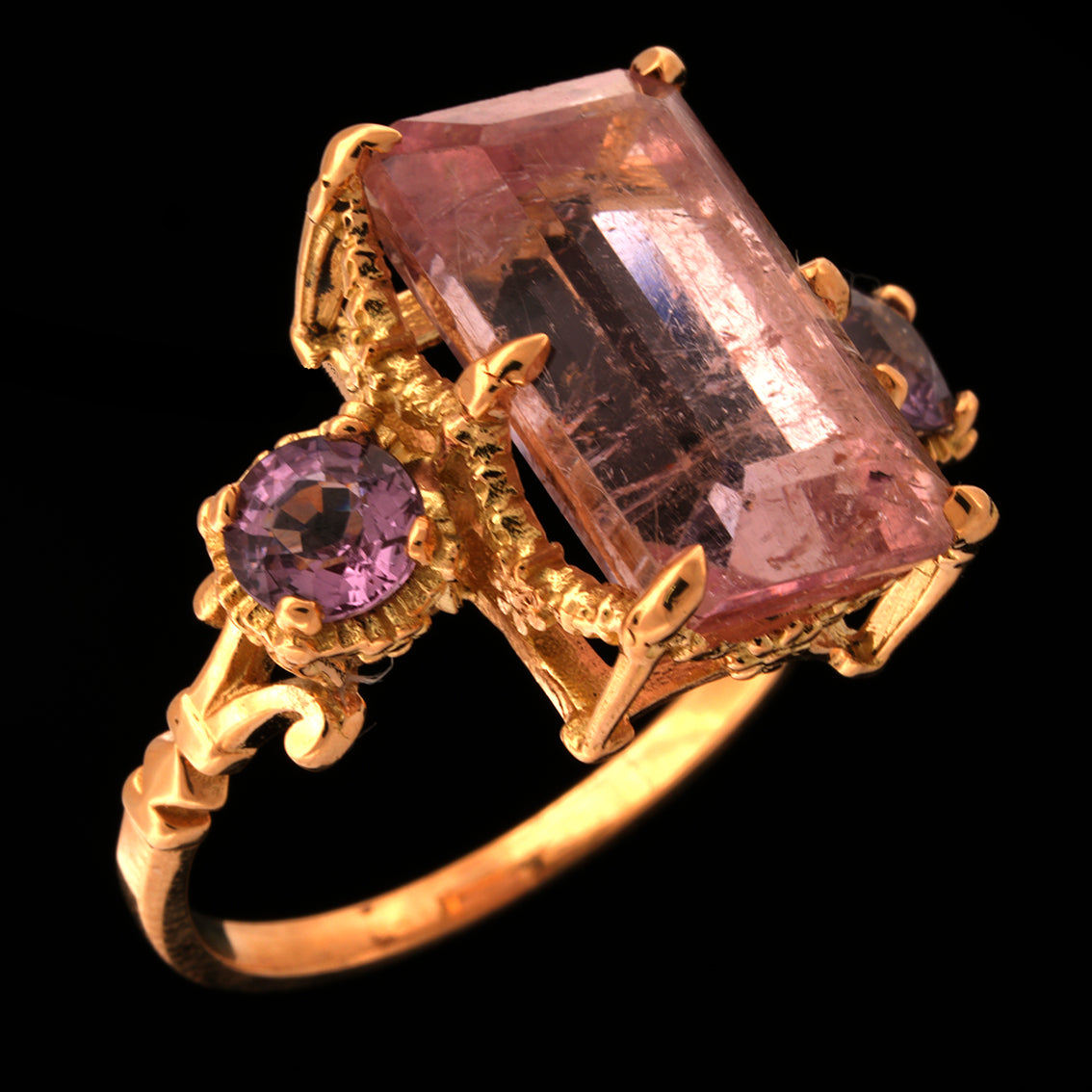 POMPADOUR TOURMALINE RING