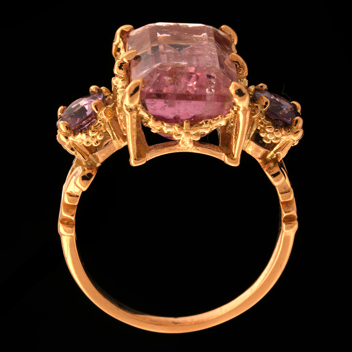 POMPADOUR TOURMALINE RING