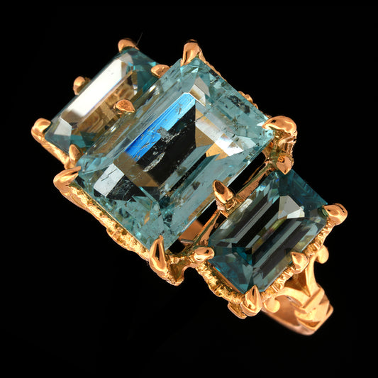 TALLULAH AQUAMARINE RING