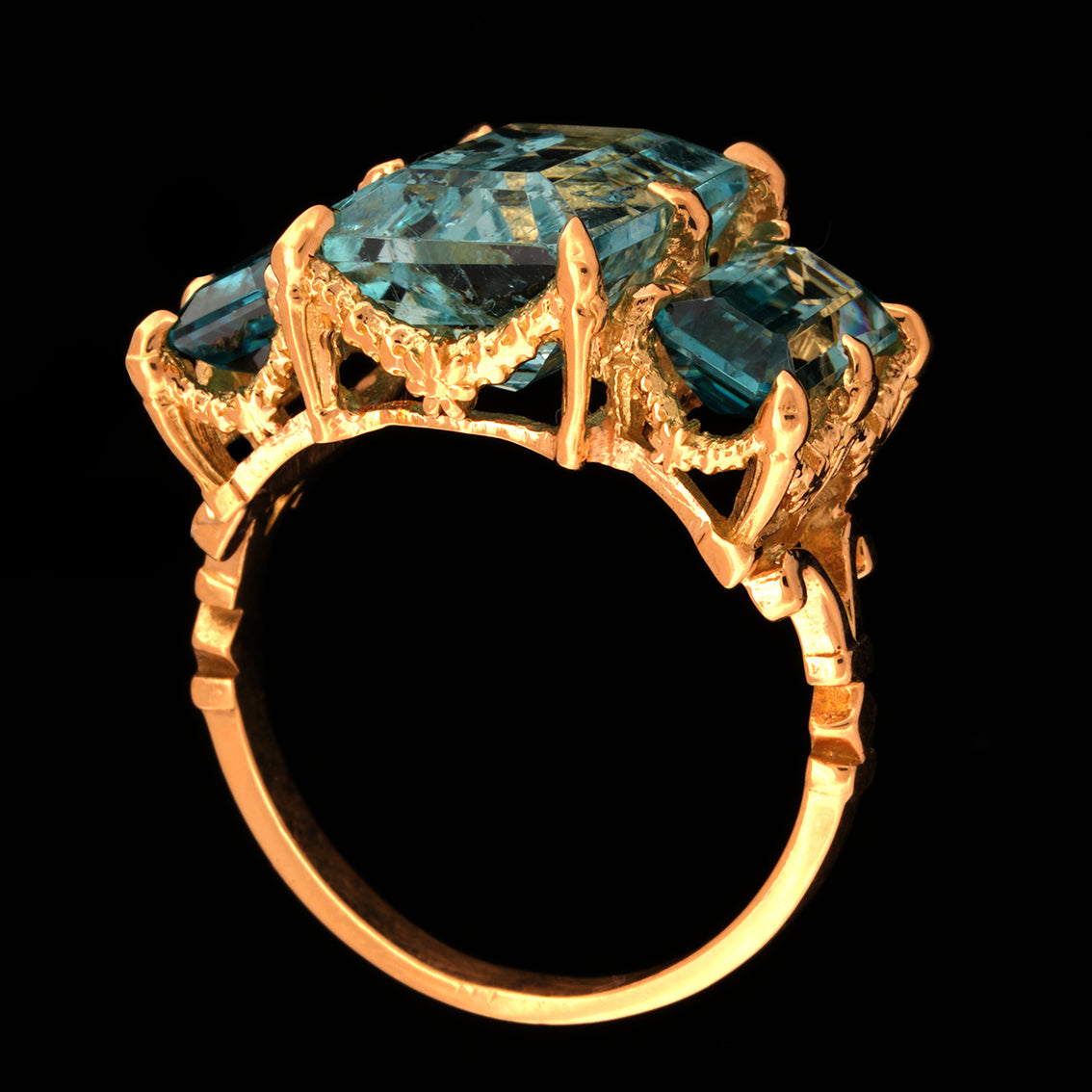 TALLULAH AQUAMARINE RING