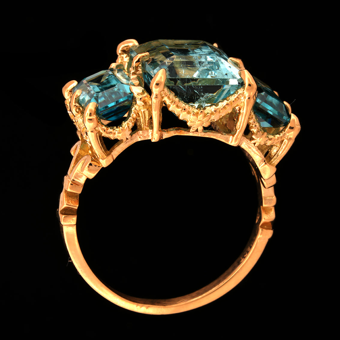 TALLULAH AQUAMARINE RING
