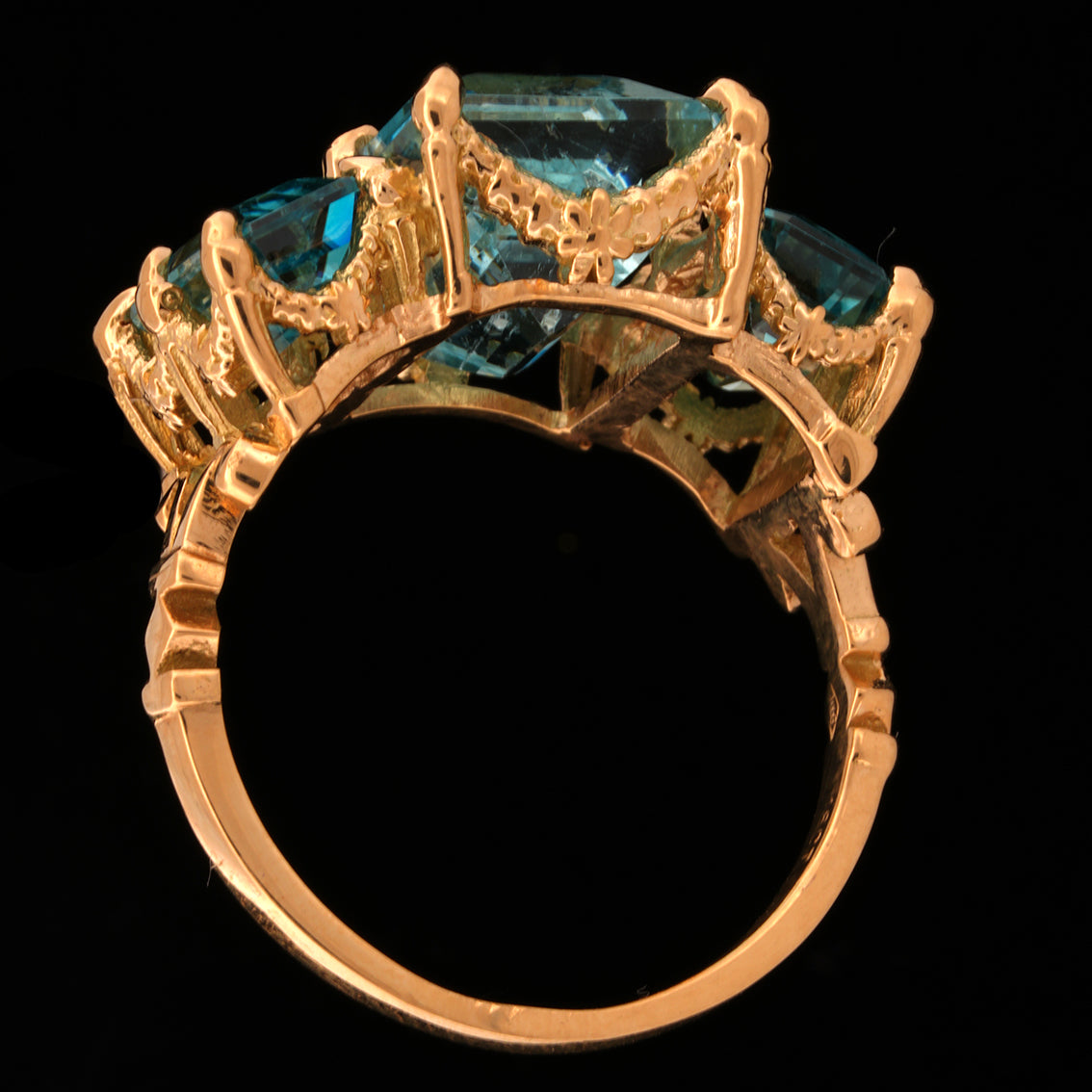 TALLULAH AQUAMARINE RING