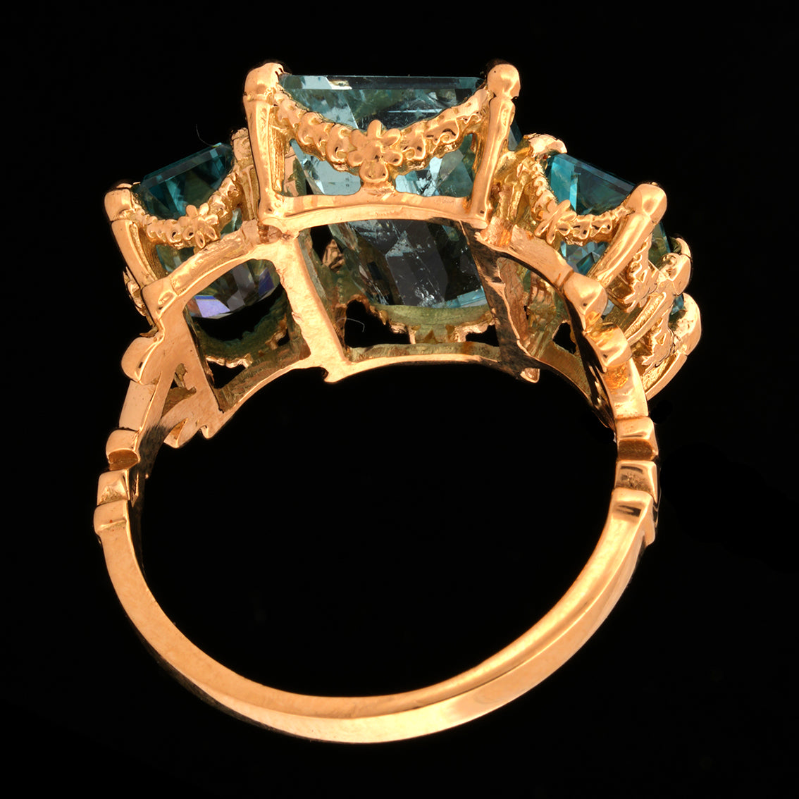 TALLULAH AQUAMARINE RING