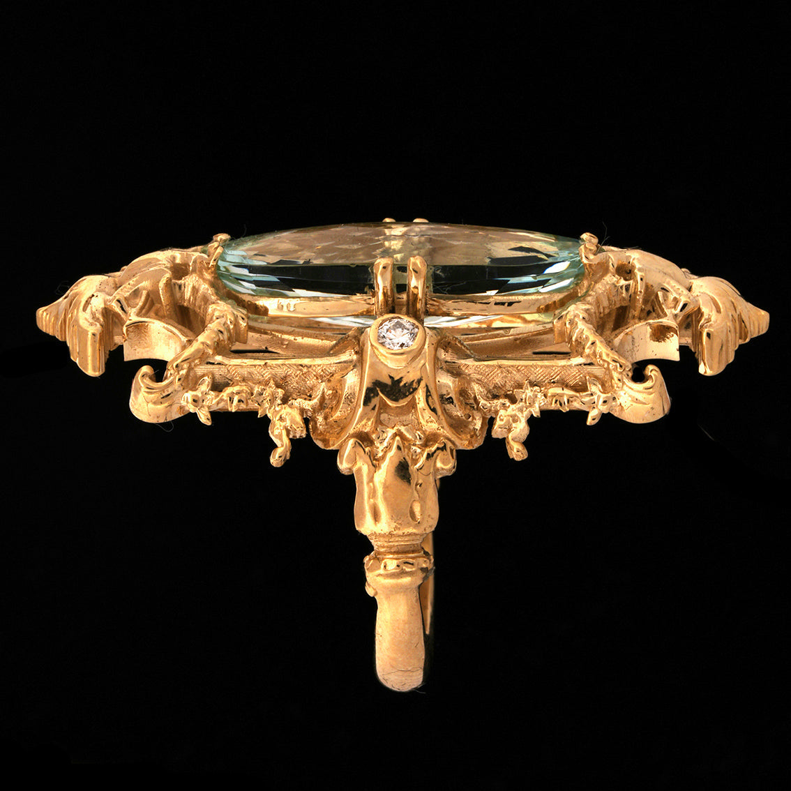 AQUAMARINE GRAZIELLA RING