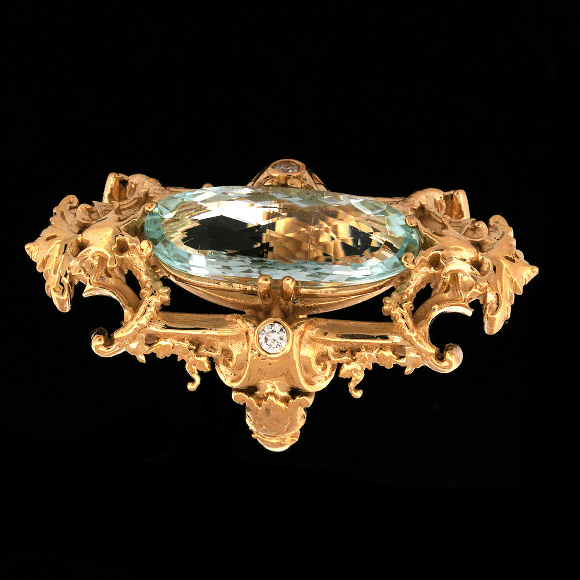 AQUAMARINE GRAZIELLA RING