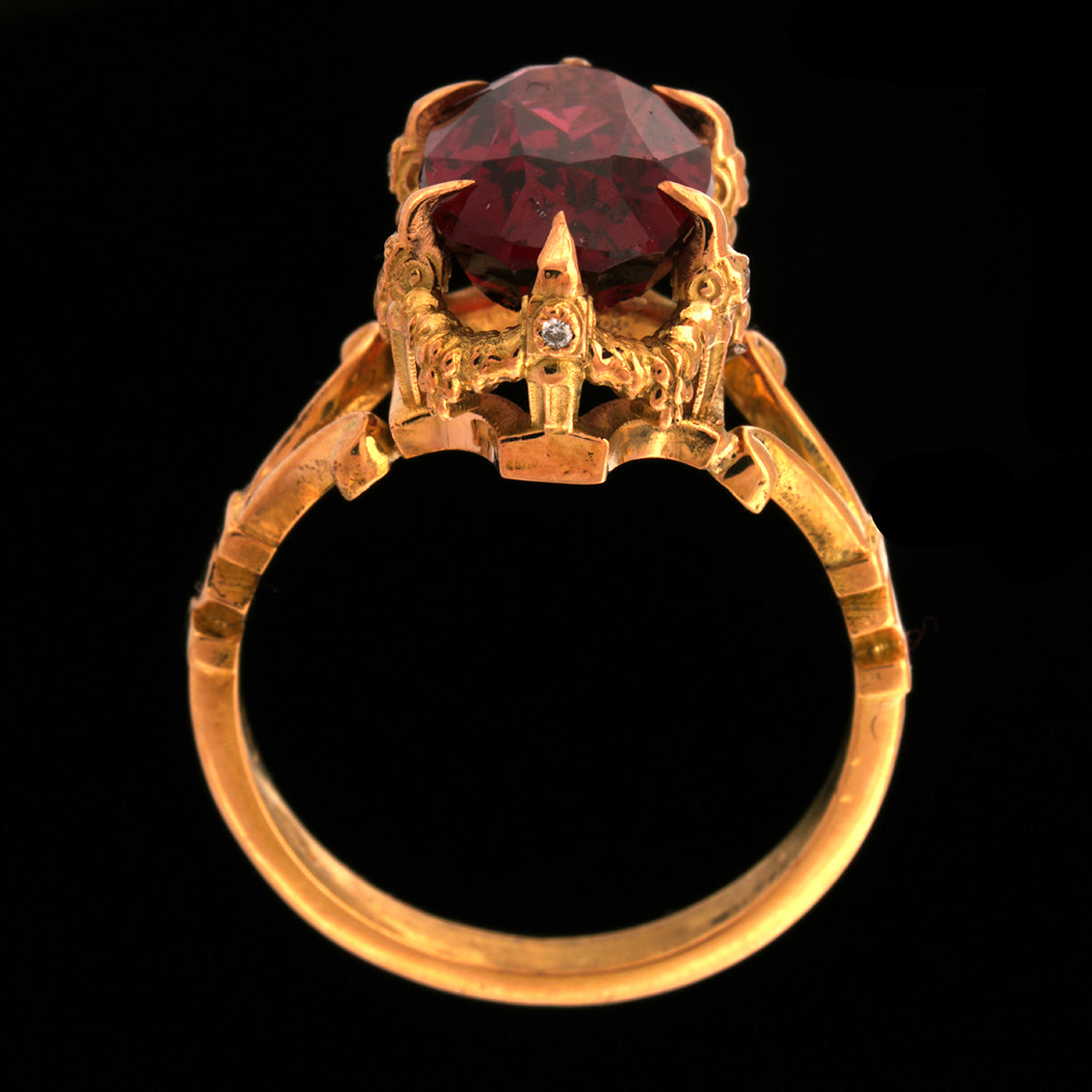 Rimona Garnet Ring