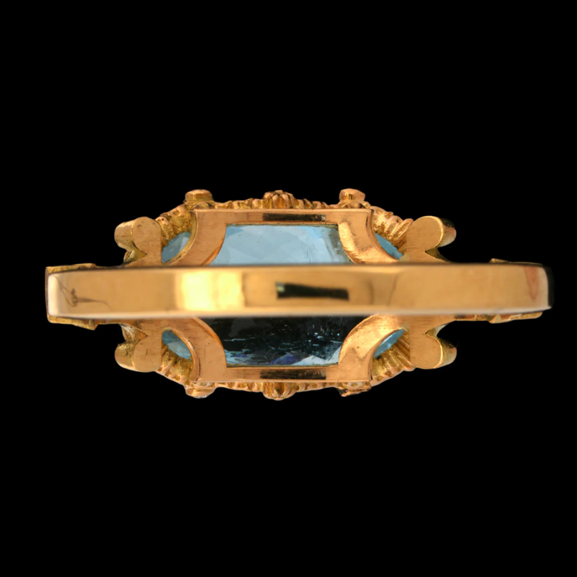 Delphina Aquamarine Ring