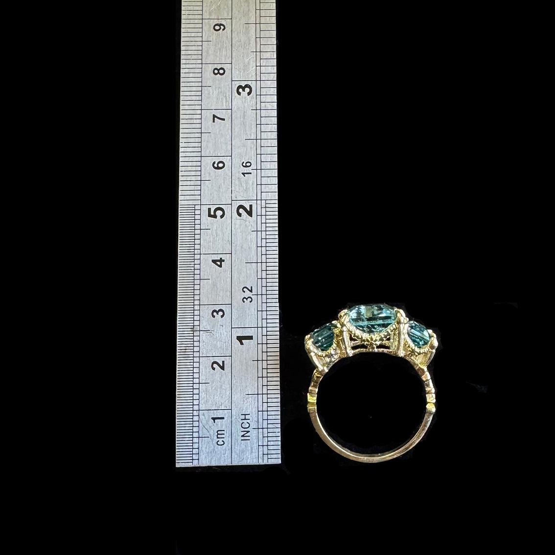 TALLULAH AQUAMARINE RING
