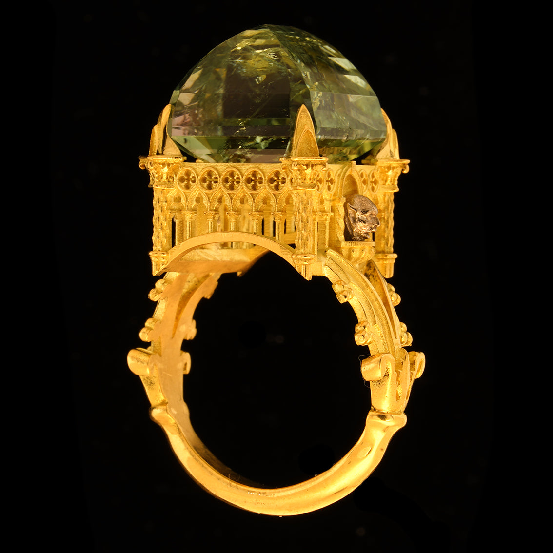 GUARDED PALAZZO RING