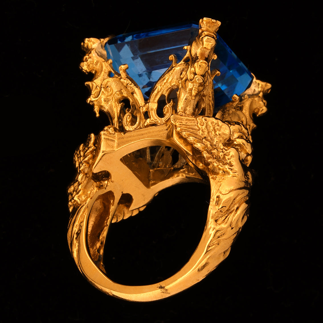 WINGED LIONS OF VENICE RING