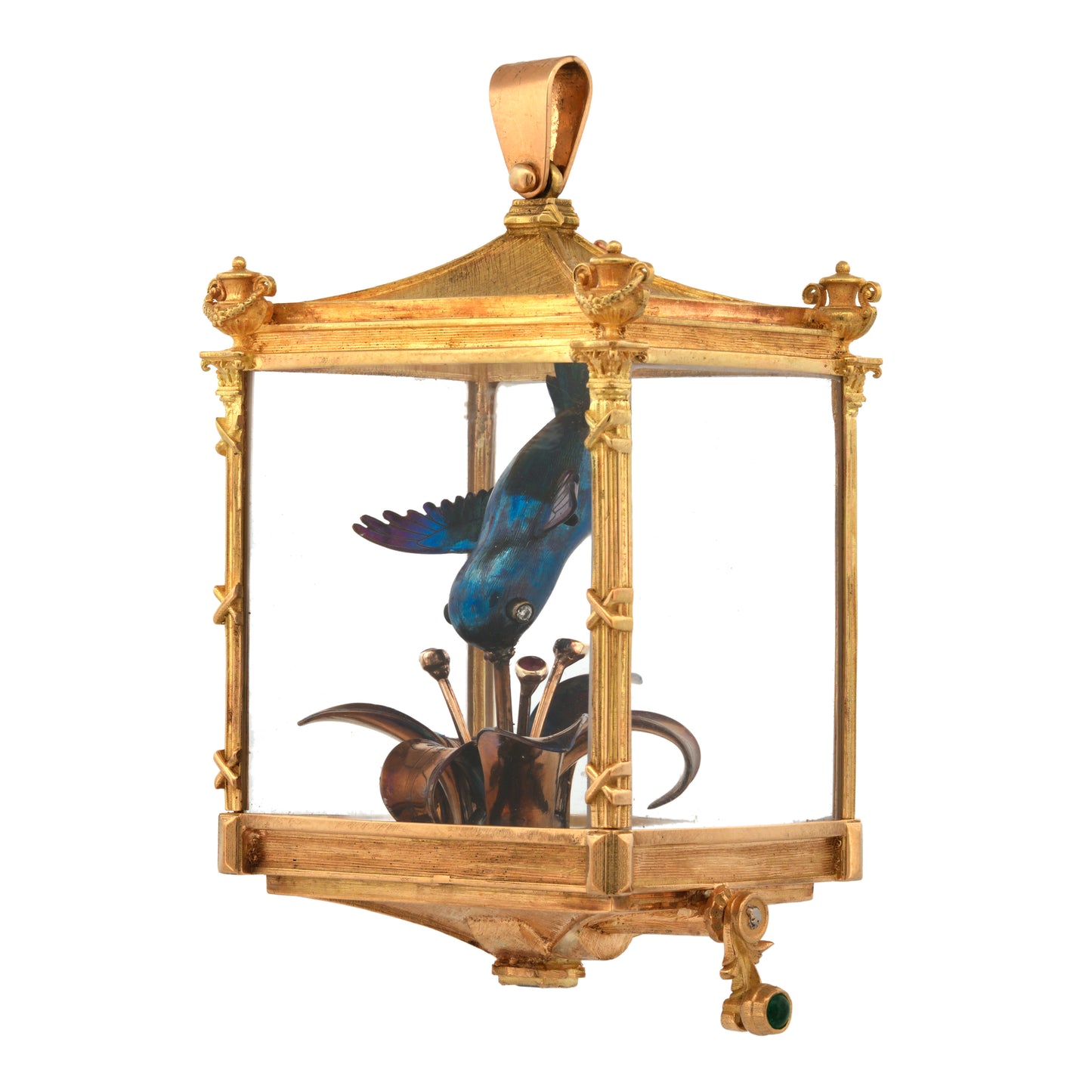 THE ETERNAL HUMMINGBIRD PENDANT (AUTOMATA)