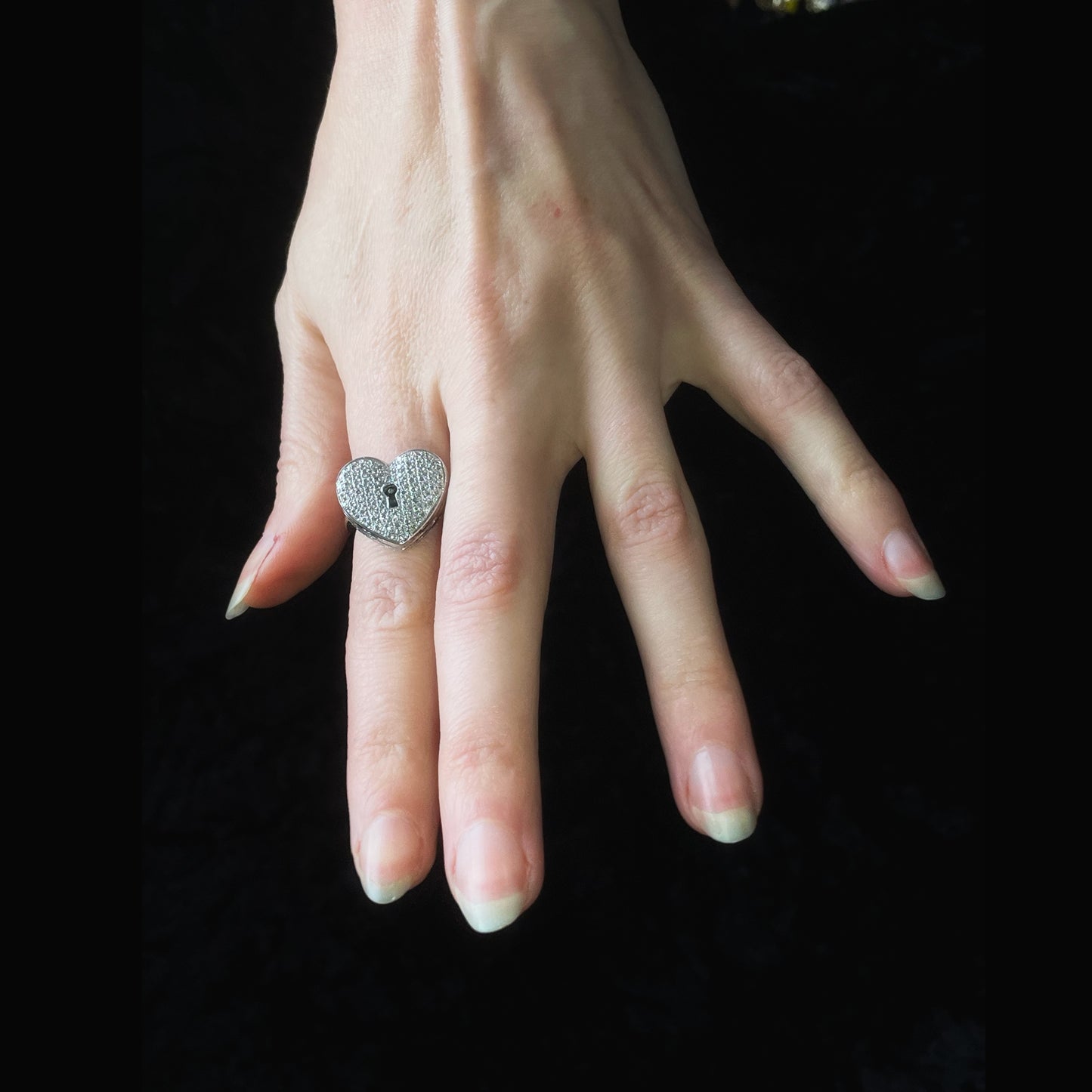 BAGUE POISON CŒUR PRÉCIEUX