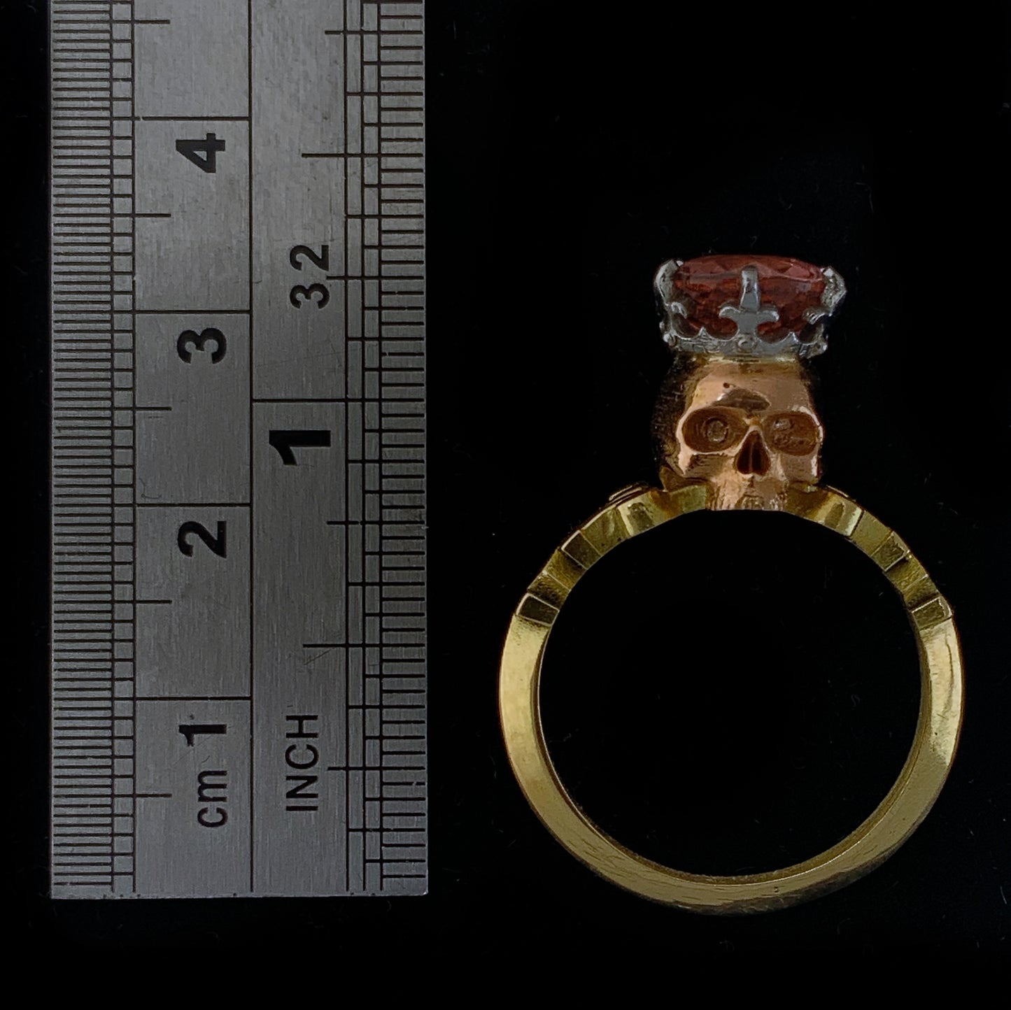 BAGUE CRÂNE SAINT CATACOMBE