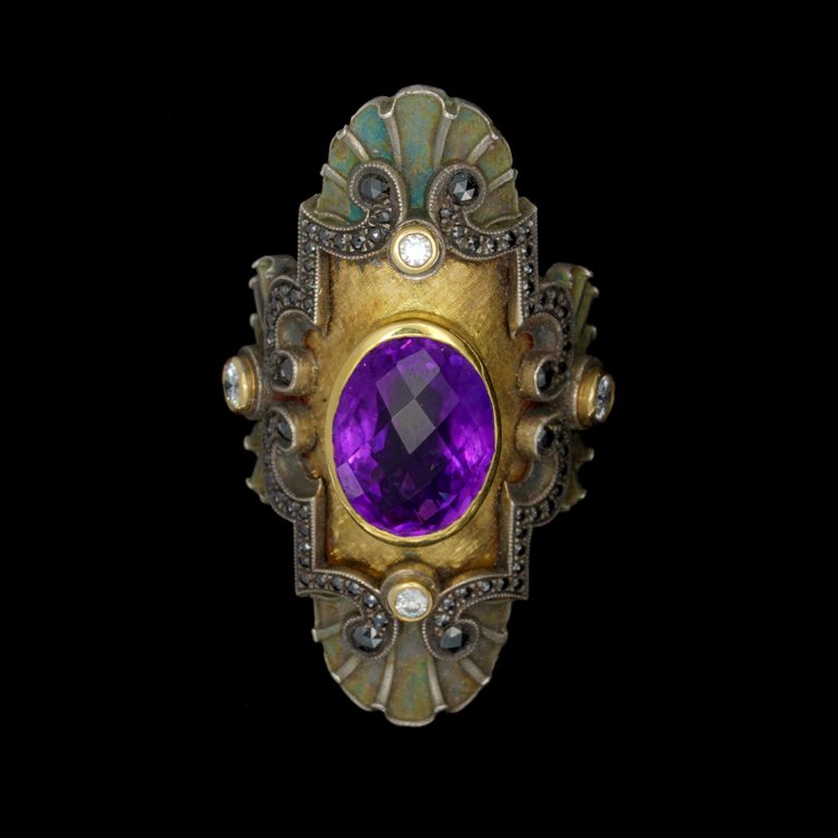 MEDIEVAL AMETHYST RING