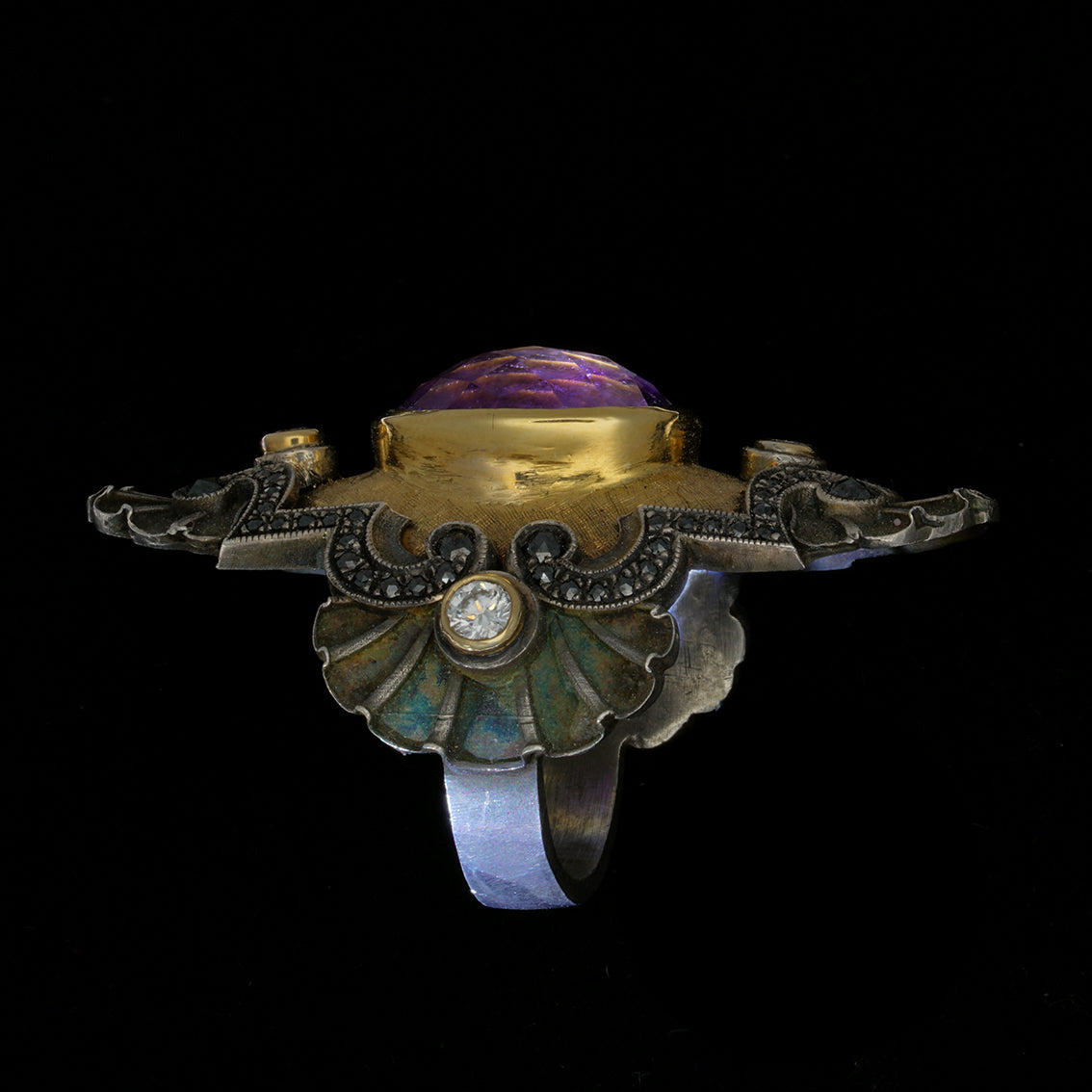 MEDIEVAL AMETHYST RING