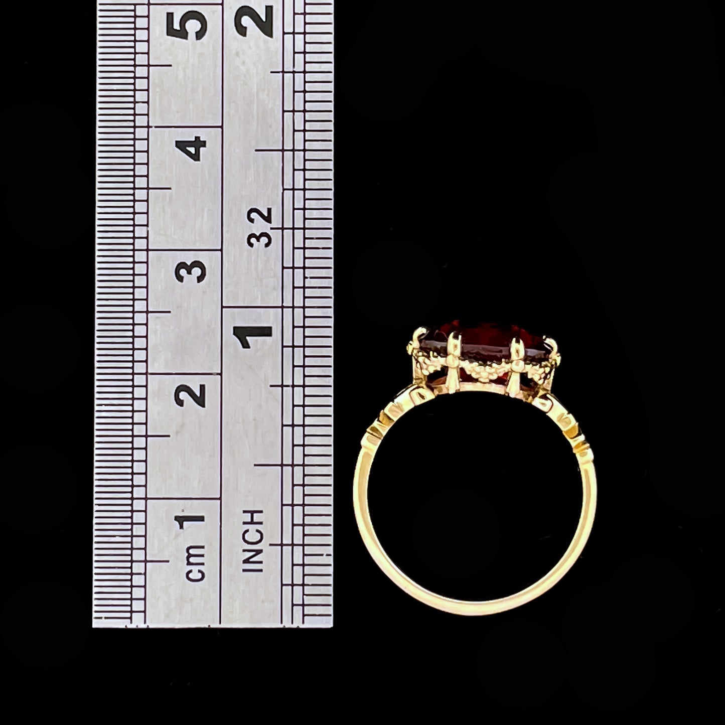 BAGUE GRENADE DE PERSEPHONE