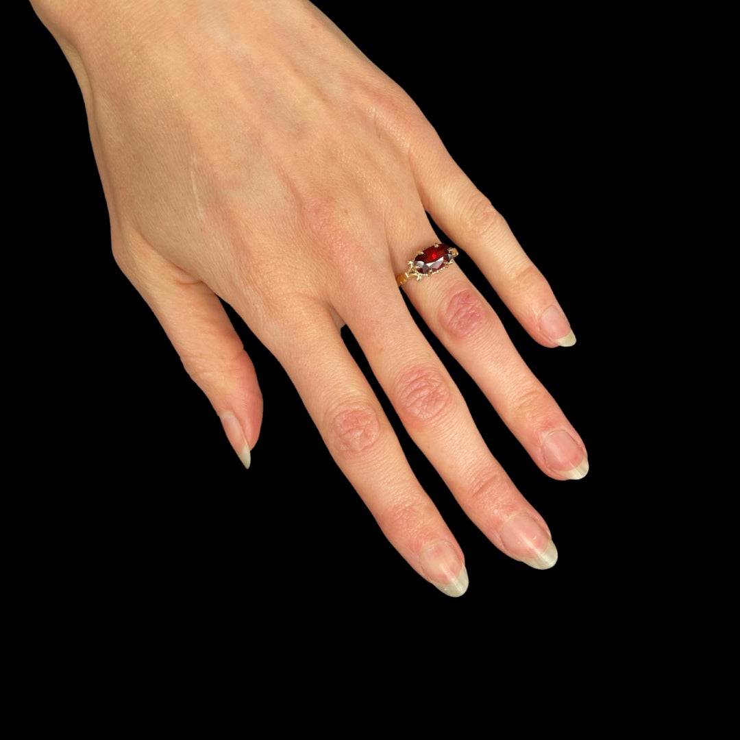 BAGUE GRENADE DE PERSEPHONE