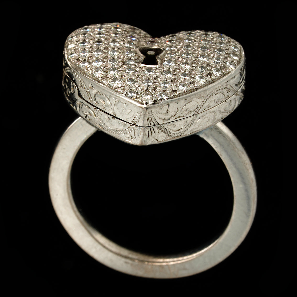 BAGUE POISON CŒUR PRÉCIEUX