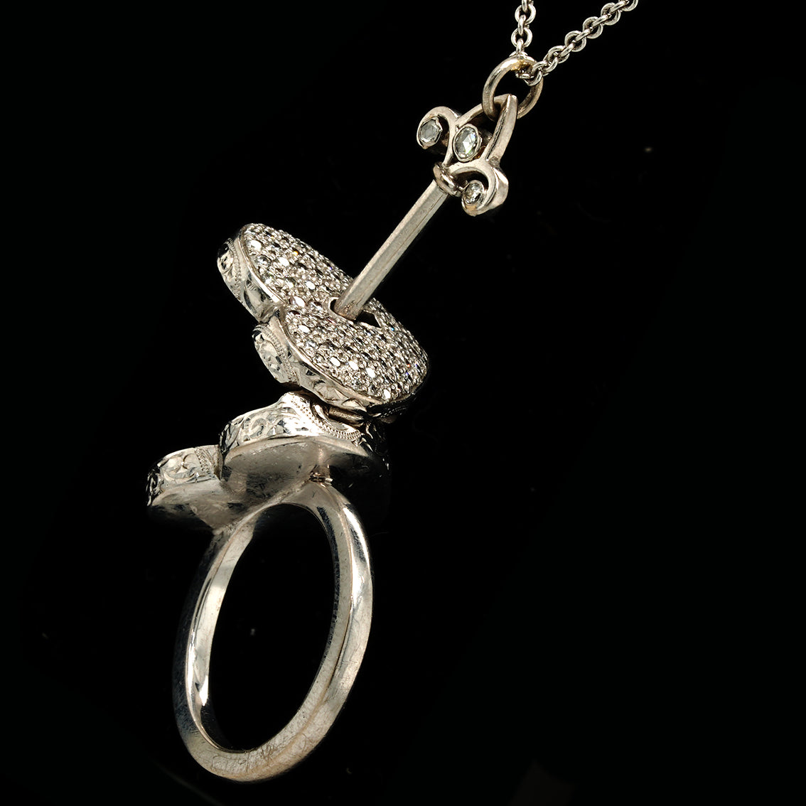 BAGUE POISON CŒUR PRÉCIEUX