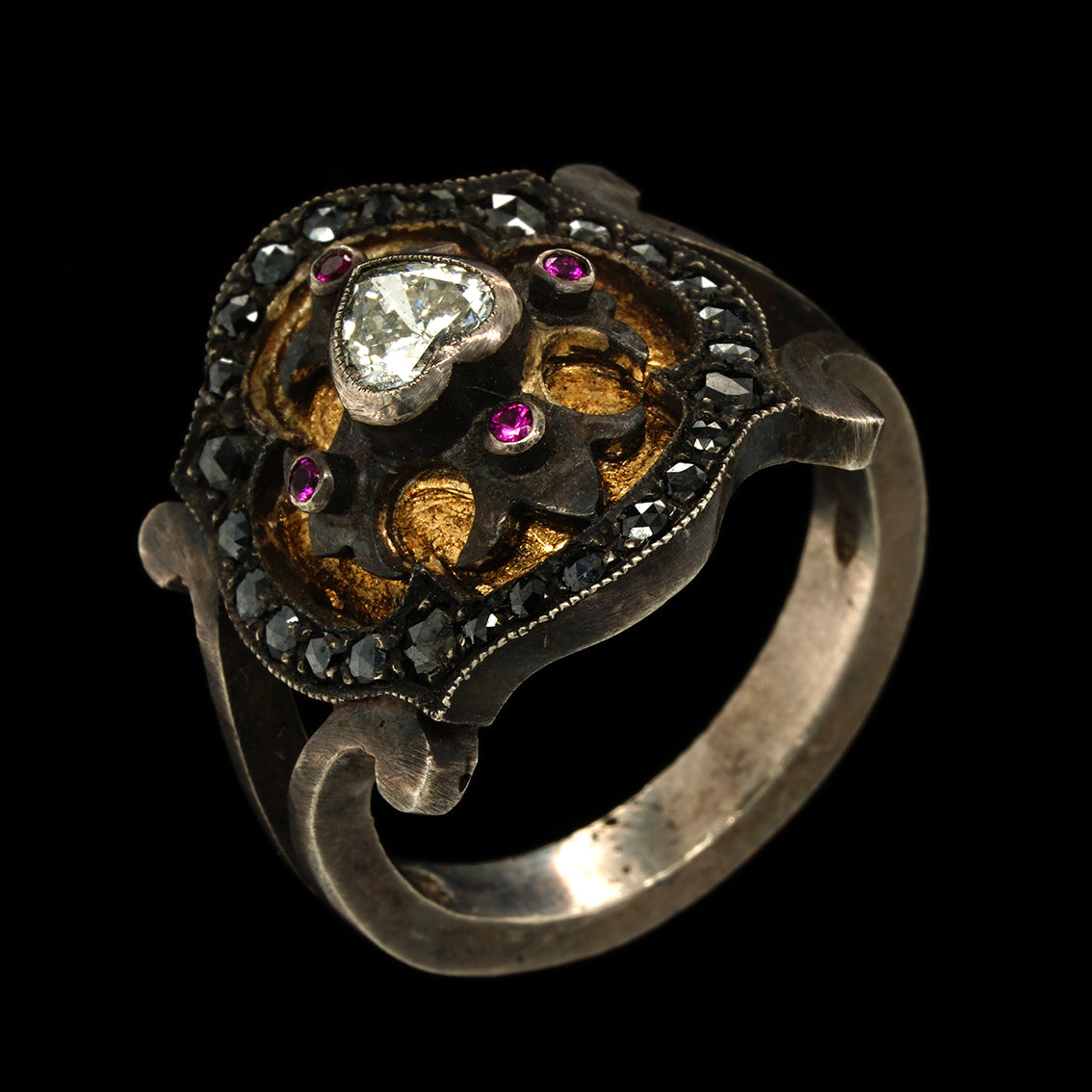 BURY MY MEDIEVAL HEART RING