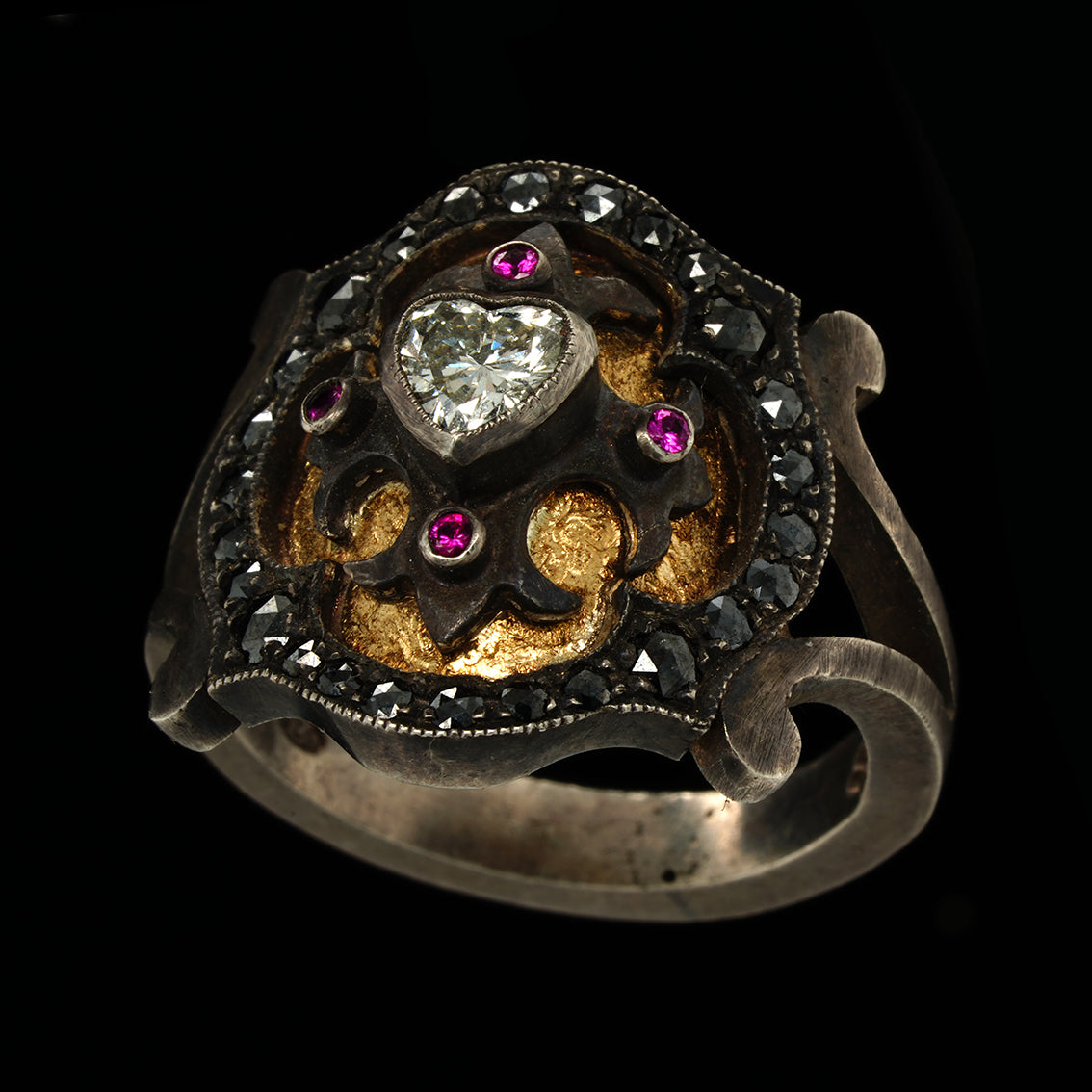 BURY MY MEDIEVAL HEART RING