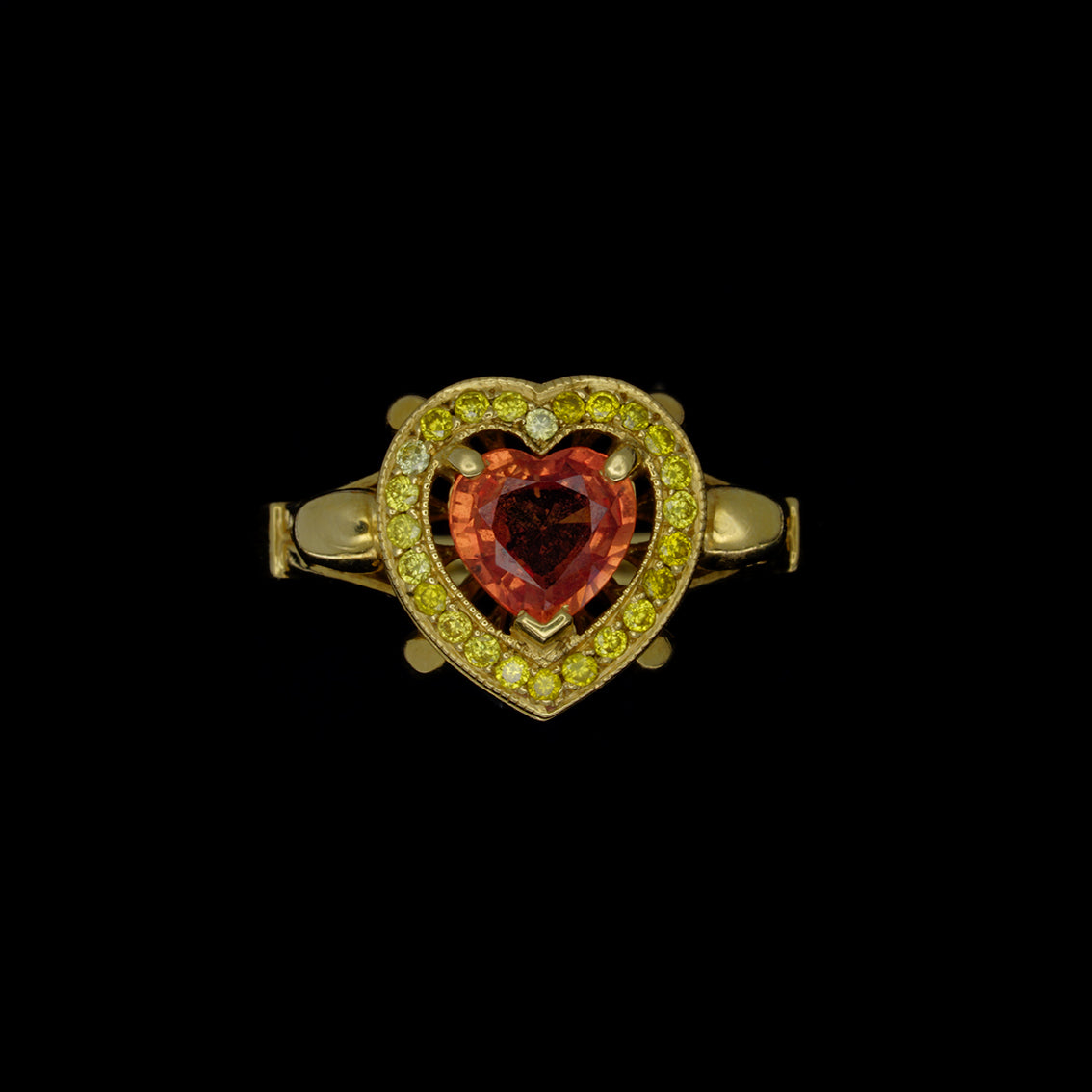 BAGUE D'AMOUR SOMPTUEUX