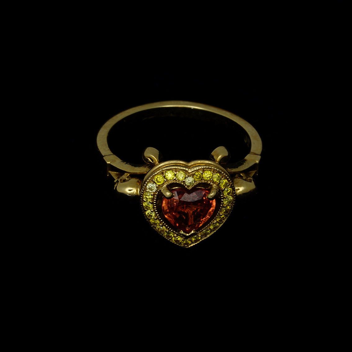 BAGUE D'AMOUR SOMPTUEUX