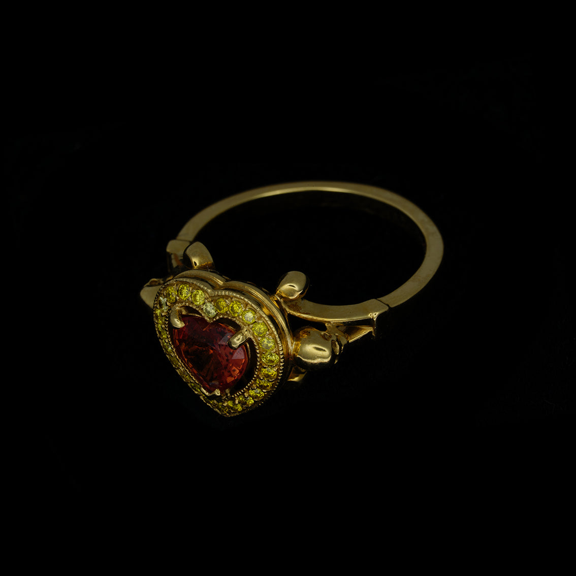BAGUE D'AMOUR SOMPTUEUX