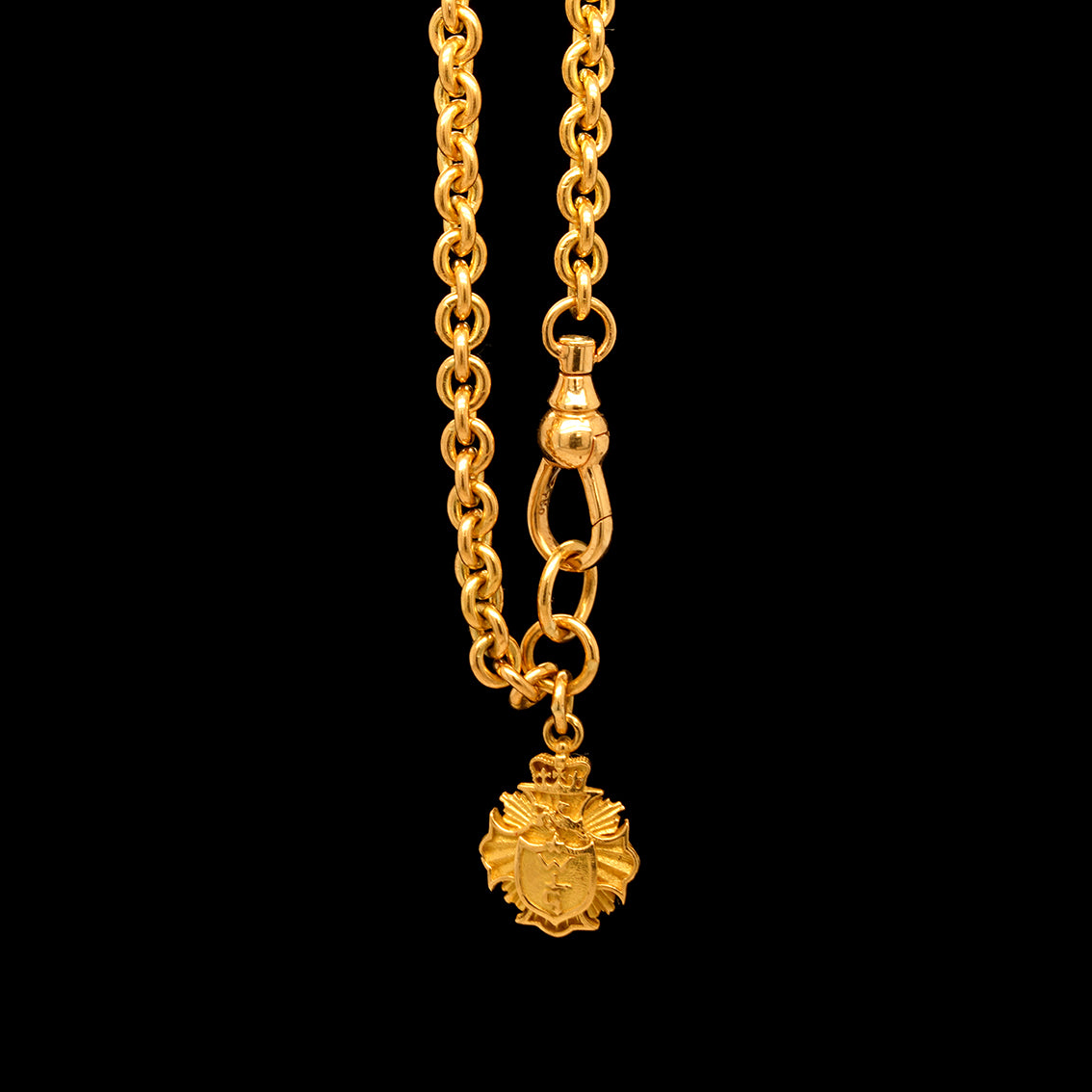 AUTOMATA CAROUSEL PENDANT NECKLACE