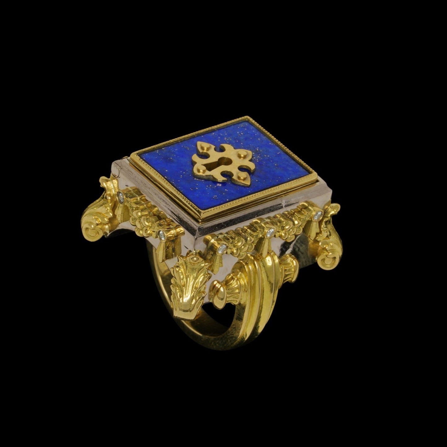 BAGUE CHAMBRE CÉLESTE