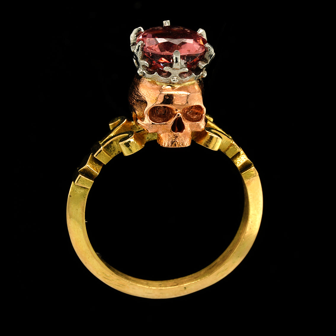BAGUE CRÂNE SAINT CATACOMBE