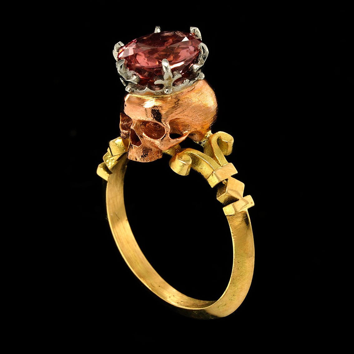 BAGUE CRÂNE SAINT CATACOMBE