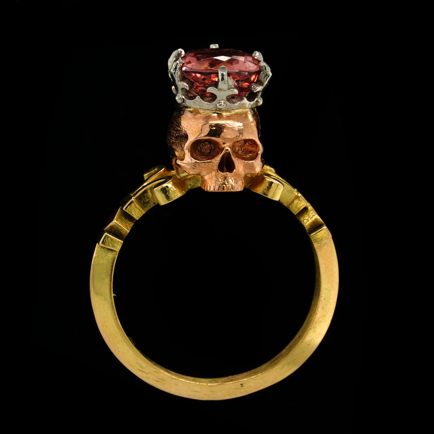 BAGUE CRÂNE SAINT CATACOMBE