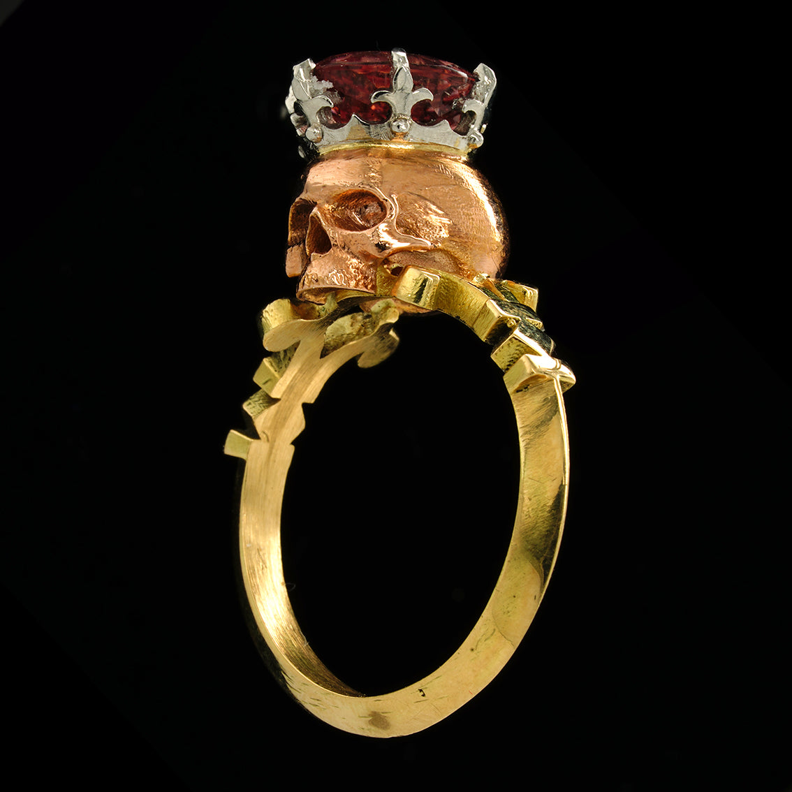 BAGUE CRÂNE SAINT CATACOMBE