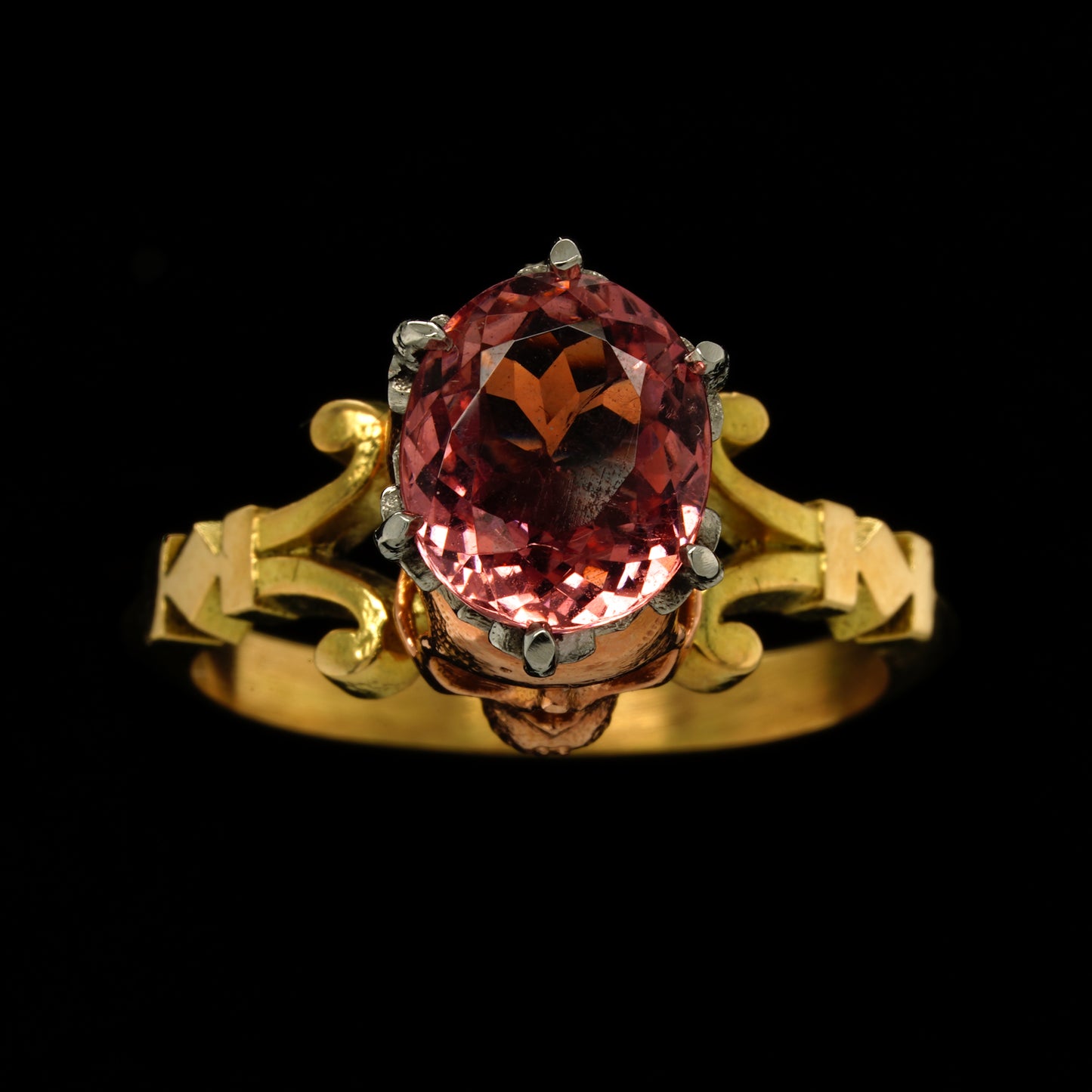 BAGUE CRÂNE SAINT CATACOMBE