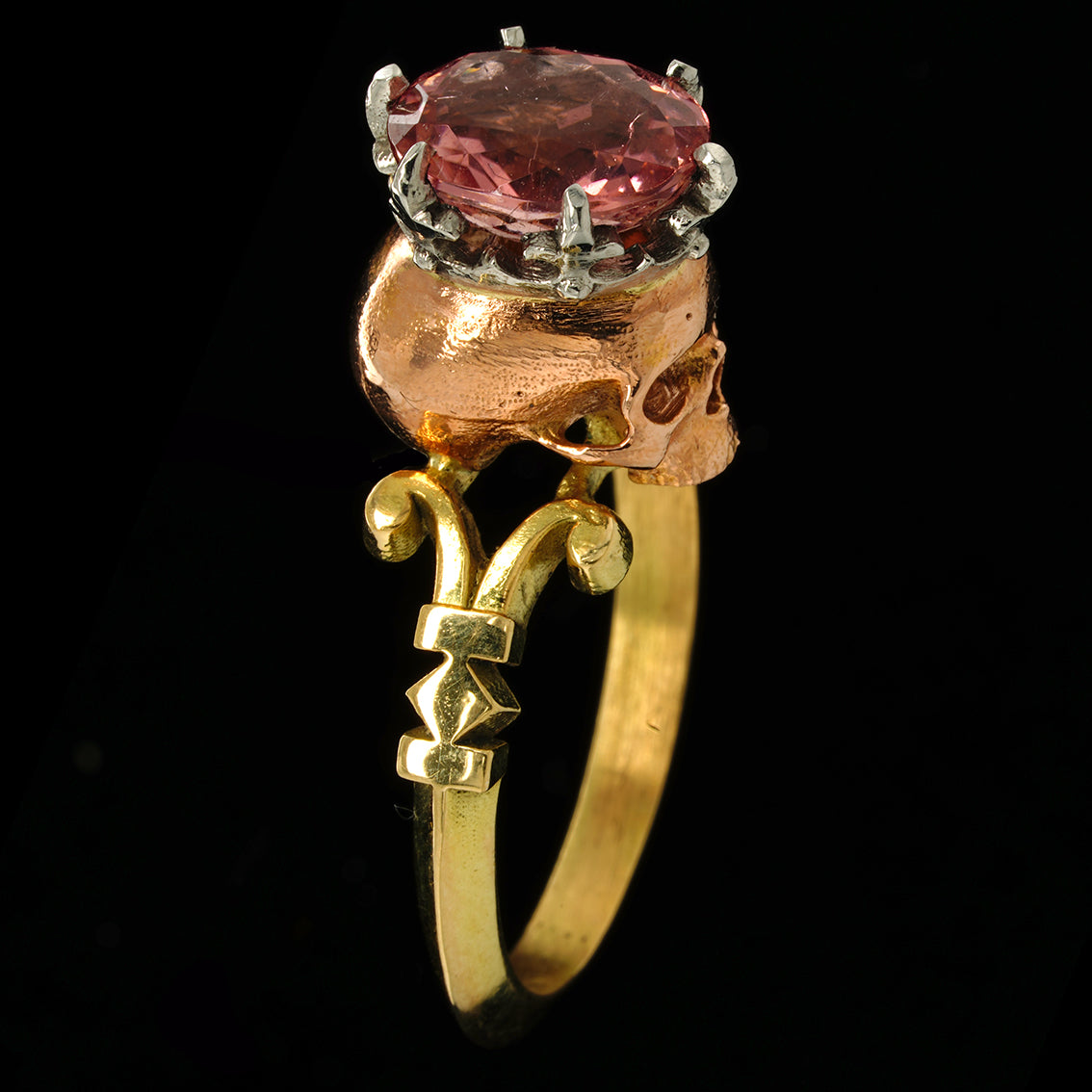 BAGUE CRÂNE SAINT CATACOMBE
