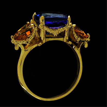 BAGUE NUIT ÉTOILÉE